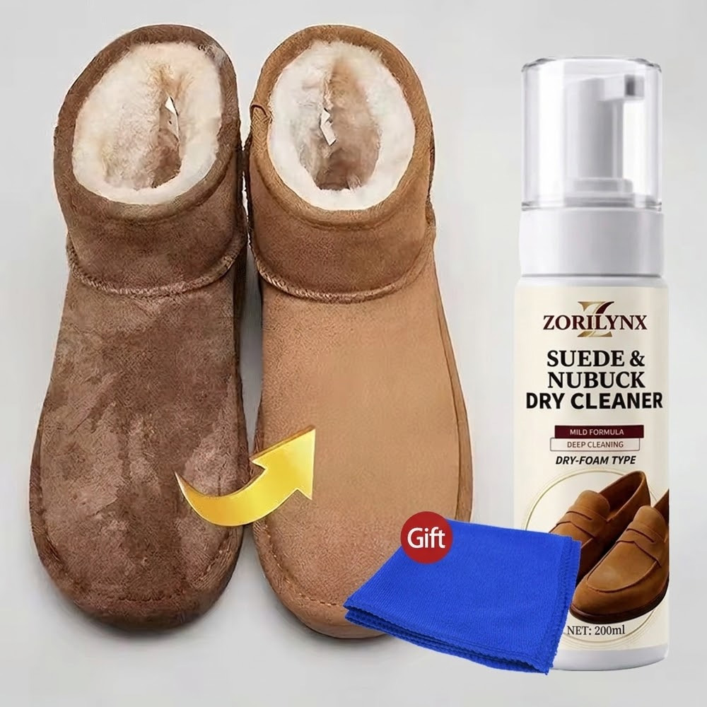Sneaker Care For Suede - 200ML Suede Nubuck Dry Cleaner Foam