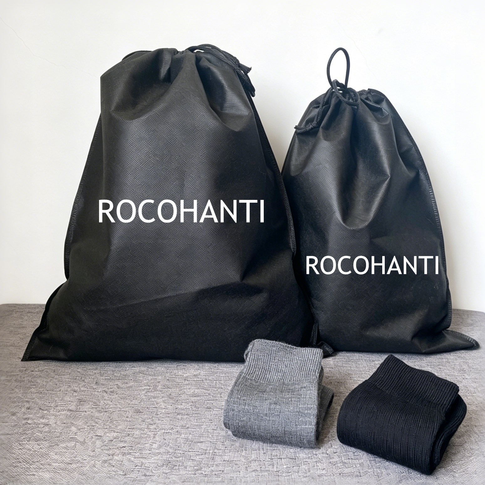 100X Custom Logo Print Reused  - đánh giá và giá Shoe Bag Dust