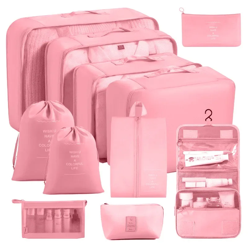 8/9/10/11 Pcs Set Travel Organ - đánh giá và giá Shoe Bag Dust