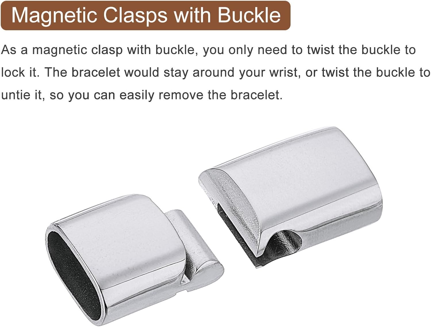 Stainless Steel Magnetic Clasp - đánh giá và giá Patent Leather Shine