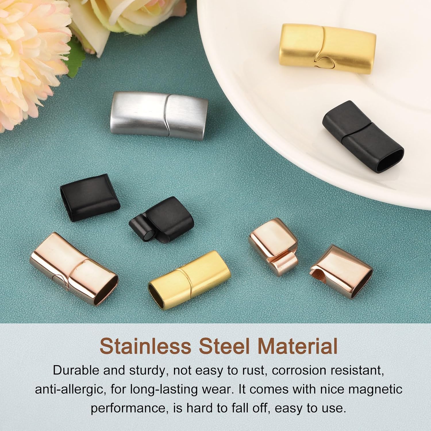 Stainless Steel Magnetic Clasp - đánh giá và giá Patent Leather Shine