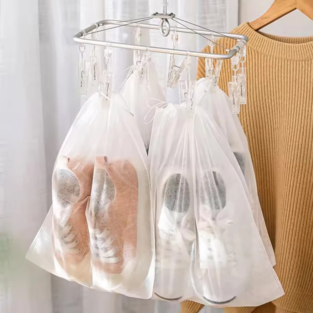 50 Pcs Breathable Dust Covers  - đánh giá và giá Shoe Bag Dust