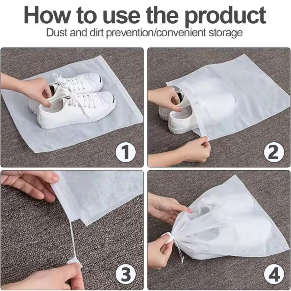 50 Pcs Breathable Dust Covers  - đánh giá và giá Shoe Bag Dust