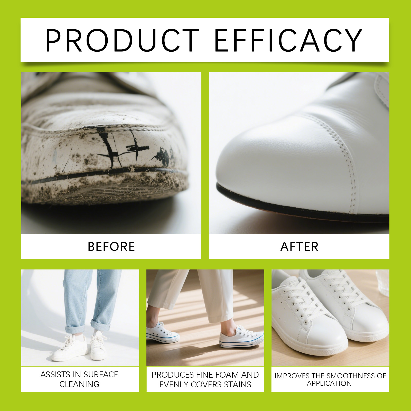 White Shoe Cleaner Sneaker Cle - đánh giá và giá Sneaker Care Kit