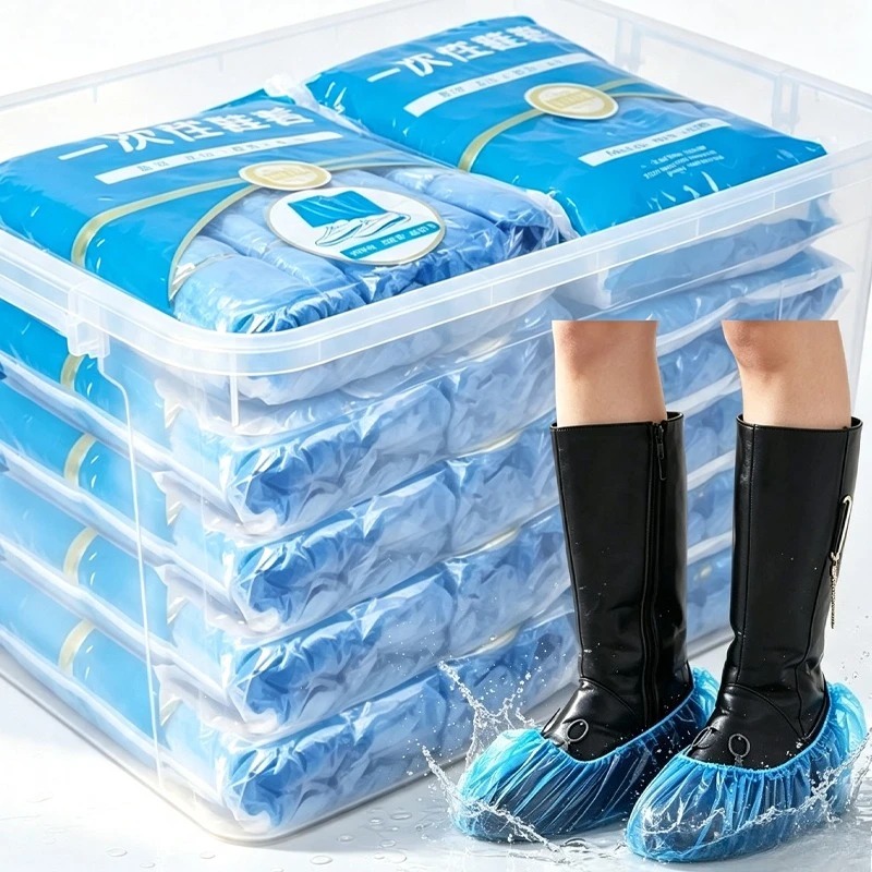 Disposable Plastic Shoe Covers - đánh giá và giá Shoe Bag Dust
