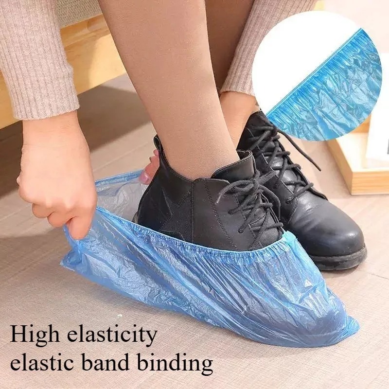 Disposable Plastic Shoe Covers - đánh giá và giá Shoe Bag Dust