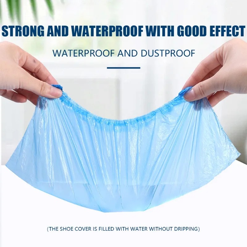 Disposable Plastic Shoe Covers - đánh giá và giá Shoe Bag Dust